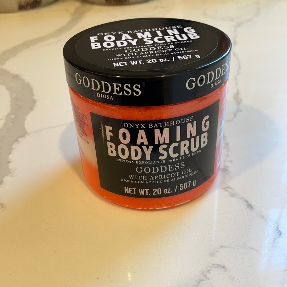 Onyx Bathhouse Foaming Body Scrub GODDESS